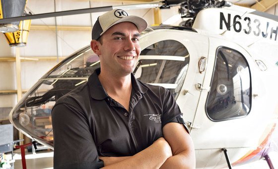 Eli Hobbs is the Chief Pilot for Jack Harter Helicopters based on the Hawaiian island of Kauai.