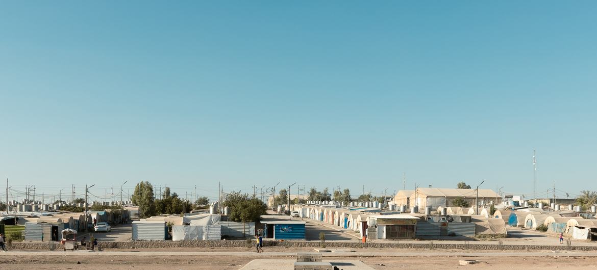 مخيم كابارتو للنازحين داخليا، محافظة دهوك.