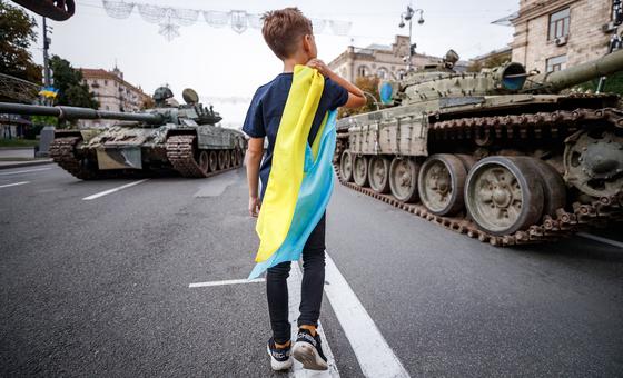 День независимости в Киеве, Украина 