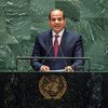 Le Président de l'Egypte, Abdel Fattah Al Sisi, au débat général de la 74e session de l'Assemblée générale des Nations Unies.