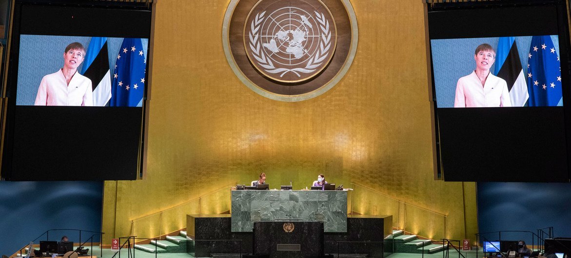 Президент Эстонии Керсти Кальюлайд выступила в ходе общеполитической дискуссии на 75-й сессии Генеральной Ассамблеи ООН.