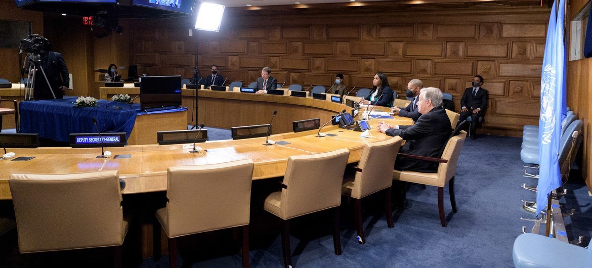 Secretário-geral, António Guterres, no Diálogo de Alto Nível sobre Energia