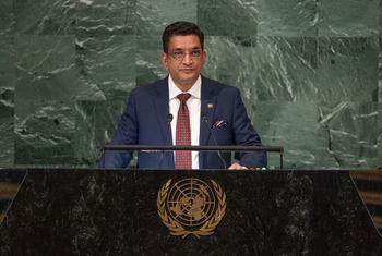 श्रीलंका के विदेश मंत्री अली साबरी ने यूएन महासभा के 77वें सत्र के दौरान जनरल डिबेट को सम्बोधित किया.
