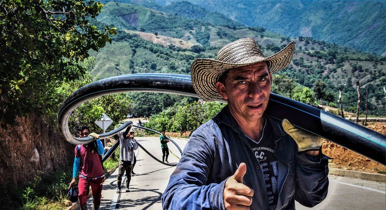 Abastecimiento de agua entre los municipios colombianos de La Paz y Manaure