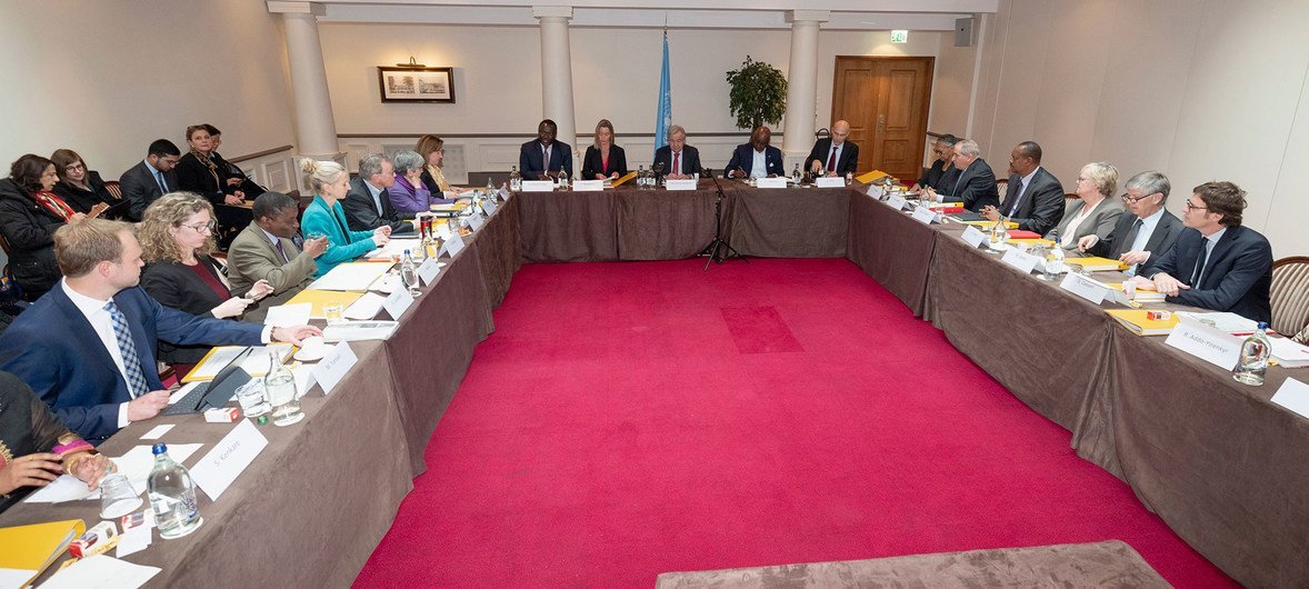 Inaugural meeting of the High-Level Panel on Internal Displacement in Geneva, Switzerland.