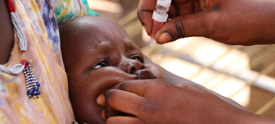 حملة تطعيم تستهدف الوصول إلى نحو 3 ملايين طفل في جنوب السودان.