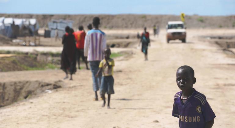 Bentiu, the capital city of Unity State in South Sudan.