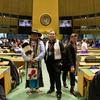 A view of the UN General Assembly Hall prior to the opening of the Permanent Forum on Indigenous Issues (UNPFII).