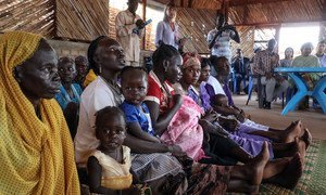 Des femmes sud-soudanaises qui ont survécu à un viol et à un conflit brutal ont partagé leurs histoires avec la secrétaire générale adjointe de l'ONU, Amina Mohammed, 