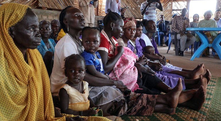 Des femmes sud-soudanaises qui ont survécu à un viol et à un conflit brutal ont partagé leurs histoires avec la secrétaire générale adjointe de l'ONU, Amina Mohammed, 