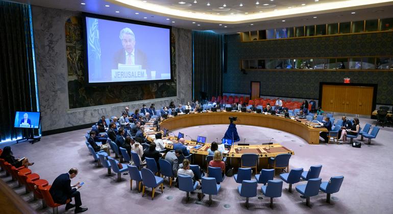 Dewan Keamanan: Mengelola konflik Israel-Palestina ‘tidak ada pengganti’ untuk proses politik yang berarti |