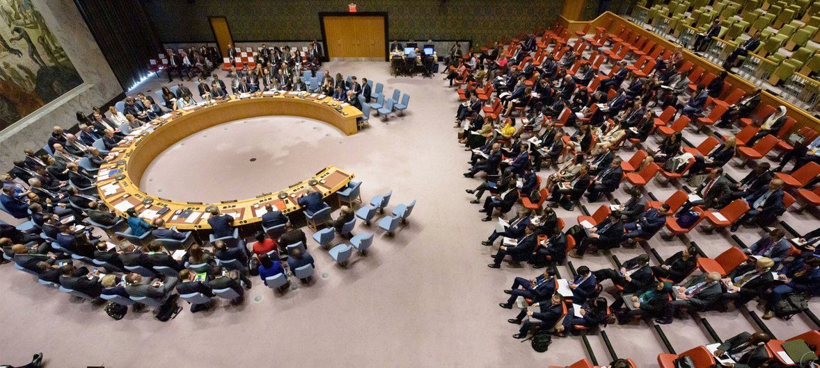 Зал заседаний Совета Безопасности ООН