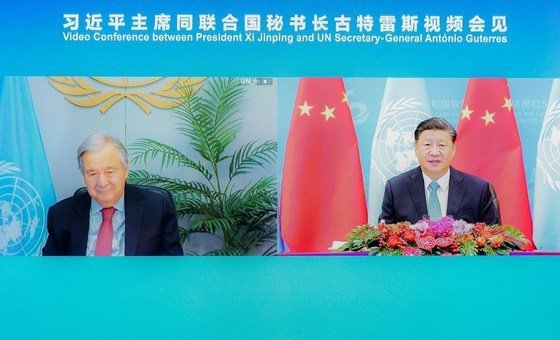 Le Sg Prend La Parole Lors De La Célébration Du 50E Anniversaire De La Chine Du Rétablissement Du Siège Légal De L'onu