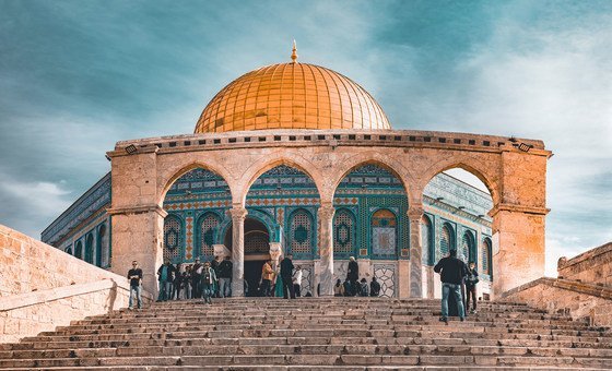 Al Aqsa mosque in Jerusalem's Old City.