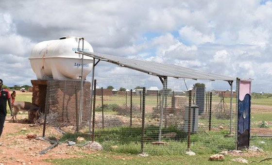 Solar water facility in Ethiopia