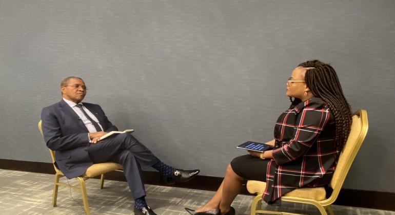 GPE Chair also former Tanzanian President, Jakaya Kikwete interviewed by Leah Mushi of UN News Kiswahili in New York, USA.