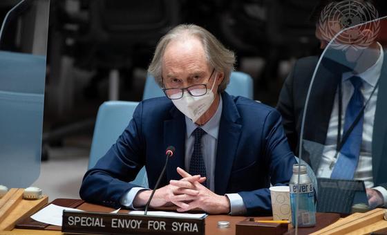 Гейр Педерсен рассказал членам Совета Безопасности о ситуации в Сирии.