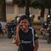 Un jeune U-Reporter de Bouaké, une ville du centre de la Côte d'Ivoire.