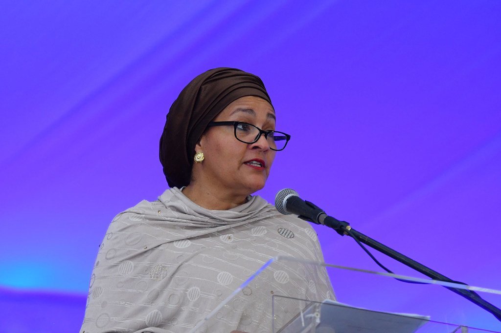 نائبة الأمين العام للأمم المتحدة، أمينة محمد. (صورة من الأرشيف)