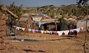 埃塞俄比亚提格雷地区的希梅尔巴难民营。（资料图片）