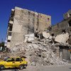 Le conflit en Syrie a causé d'importantes dégâts à Alep, en Syrie.