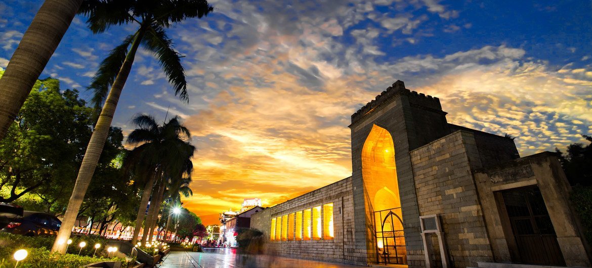 Qingjing Mosque successful  Emporium of the World, Song-Yuan China.