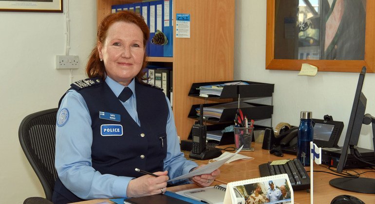 Satu Koivu (Finland), Senior Police Adviser and Head of Police Component at United Nations Peacekeeping Force in Cyprus (UNFICYP).