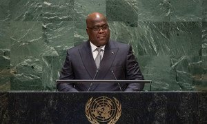 Félix Antoine Tshilombo Tshisekedi, Président de la République démocratique du Congo, s’adresse à la 74ème session du débat général de l’Assemblée générale des Nations Unies. (26 septembre 2019)
