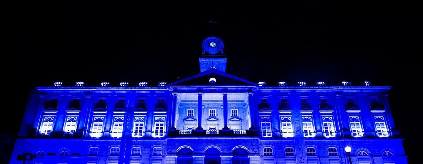 Palácio da Bolsa, no Porto, em Portugal.
