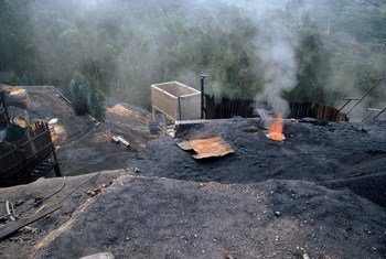 Coal mines outside of Samaca, Colombia.