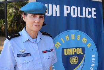 La Générale de division Bettina Patricia Boughani est Commissaire de la police de la MINIUSMA.