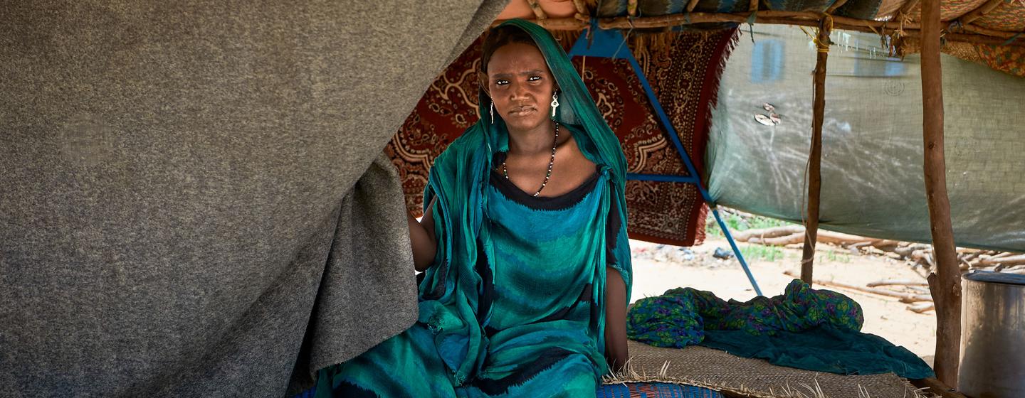 Une réfugiée malienne dans la région de Tillaberi, au Niger.