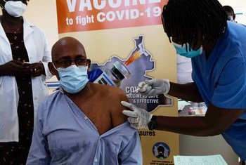 South Sudan stepped up its COVID-19 vaccination programme in April.