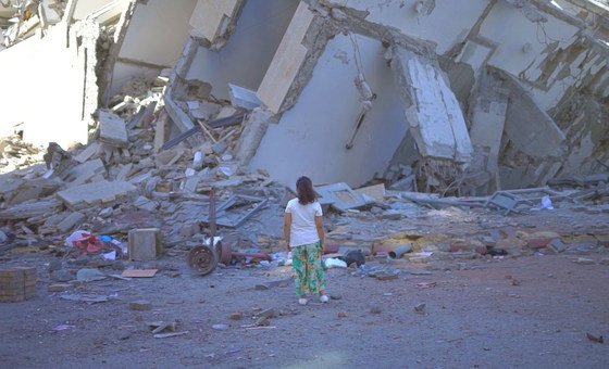 Вот так выглядит Газа после израильских авиаударов.