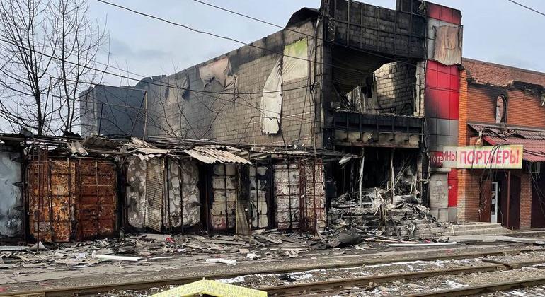 La maltrecha ciudad portuaria ucraniana de Mariupol se ha convertido en un leitmotiv de la guerra: el hospital de la ciudad ha estado constantemente bajo fuego.