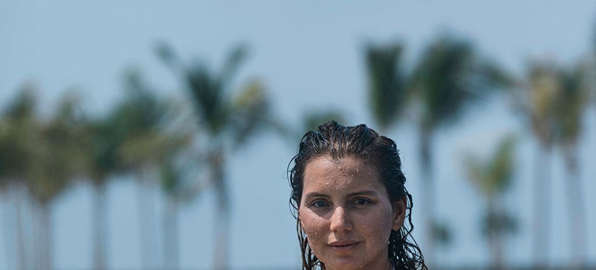 Maya Gabeira is a Brazilian big-wave surfer, best known for setting the 2020 World Record for the biggest wave ever surfed by a woman.