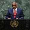 Hubert Alexander Minnis, Prime Minister of the Commonwealth of the Bahamas, addresses the 74th session of the United Nations General Assembly’s General Debate. (27 September 2019)