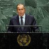 Sergey V. Lavrov, Minister for Foreign Affairs of the Russian Federation, addresses the 74th session of the United Nations General Assembly’s General Debate. (27 September 2019)