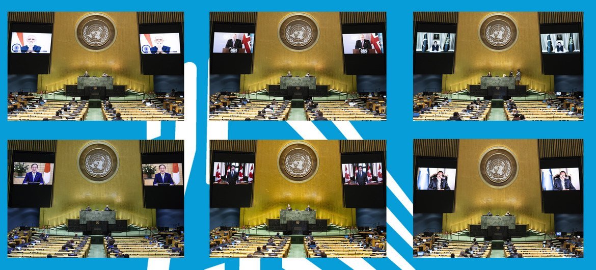 यूएन महासभा में विभिन्न वक्ताओं का एक संकलन (सितम्बर 2020)