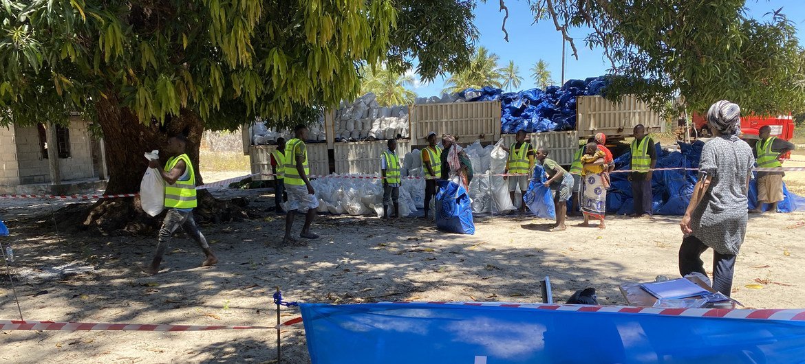 Agências de ONU celebram primeiro acesso a 10 mil deslocados em Cabo Delgado