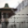 Barbed wire at a prison. (file photo)