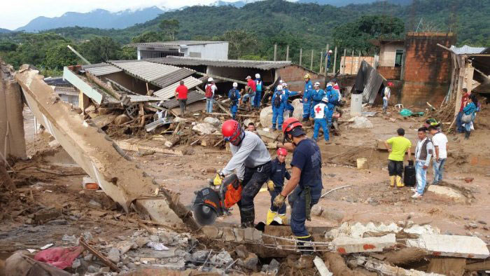 El desastre de Mocoa en 2017 causó la muerte de al menos 300 personas.