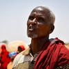 Ahmad Hassan Yarow mwenye umri wa miaka 70 katika kambi ya wakimbizi wa ndani Luuq nchini Somalia