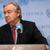 El Secretario General António Guterres habla ante la prensa en la sede de la ONU en Nueva York. (Foto de archivo)