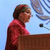 联合国常务副秘书长阿明娜·穆罕默德在第九届亚太可持续发展论坛（APFSD）开幕式上发表特别讲话。
