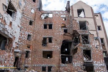 De nombreux bâtiments et infrastructures ont été détruits en Ukraine depuis le début de l'invasion russe.