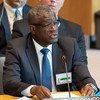 Le Dr Denis Mukwege s'adresse au Conseil de sécurité des Nations Unies sur les violences sexuelles dans les conflits, 23 avril 2019.