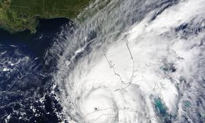 Hurricane Ian is tracked south of Florida on Sept. 26, 2022, by the National Oceanic and Atmospheric Administration's (NOAA).