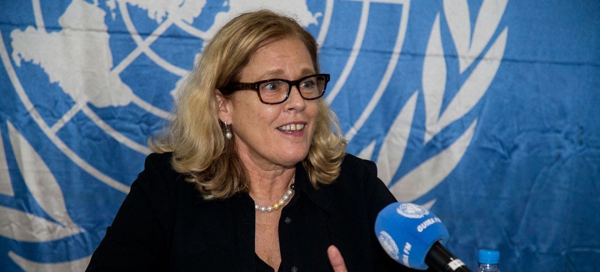Lizbeth CULLITY, Cheffe adjointe de la Mission des Nations Unies en République centrafricaine