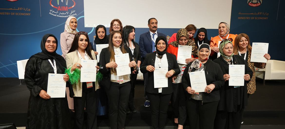 Graduate a number of Arab women entrepreneurs from Egypt and the United Arab Emirates who have been trained on how to develop, maintain and expand their projects.